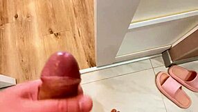 hey, we caught each other jerking off, so me and stepmom fucked!