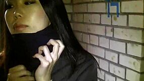 young asian sucks dick in public ass