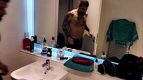 Dirty Gets All Horny In The Bathroom Shower