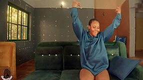 Birthday Girl Bent Over in Doggystyle with Big Black Cock