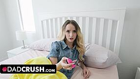 stepdad shows petite maria kazi how to handle cock in ass