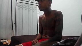 The naughty young guy devoured my tight little ass with passion