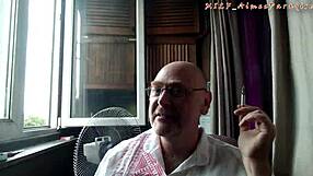 Aimee Hot Milf Spreads Legs Seductively