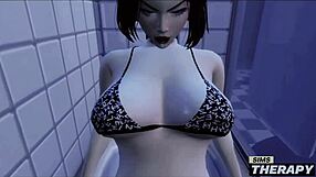 Gothic Babysitter Seduces Big Brother