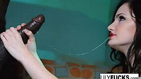 lily gets pounded by mr marcus while watching on the wall