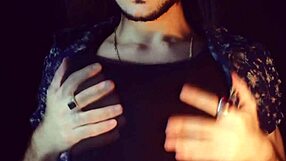 stole his books from the brunette twink