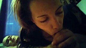 My girl gags on deepthroat cum