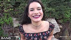 Teen Pussy Lips Exposed In Public Group Deepthroat Action!