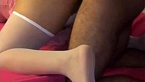 cojiendome a mi esposa sumisa en b doll