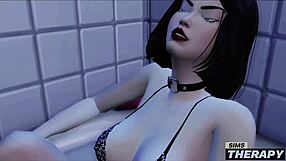 Gothic Babysitter Seduces Big Brother