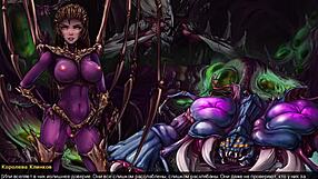 Dialogic Complete gameplay, slutcraft part 38, bound whore craves cumshot