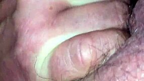 in the bedroom, she bends over for intense anal doggystyle, her big pussy lips gripping tightly during assfucking.