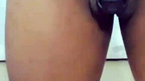 Sissy Crossdresser Enjoys BDSM Cage Play