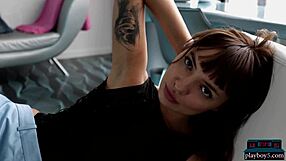 Amazing teen 18+ model Ana strips solo for Playboy! 🔥