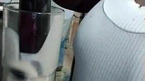 Deepthroat Skills Shine in Curvy Latina’s Solo Performance