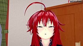 Hs dxd ntr madness 3 rias gremory wants more behind issei full 1hr movie on sheer and ptrn fantasyking3