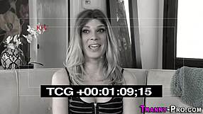 shemale hooker swallows cum in her mouth