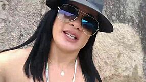 i went for a walk on the beach and found a tasty dick to fuck and drank milk 🍆💦