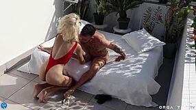 E-girl gets anal creampie and assfucking from brazilian in hardcore