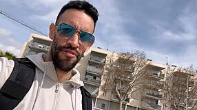 Big Cock Stud Jerking Off On Public Trail Public Cumshot