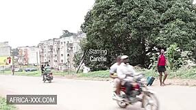 Ebony Beauty Engages In Hardcore Sex With A Stranger In Various Positions