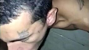 Gay Oral Bareback In Barbershop