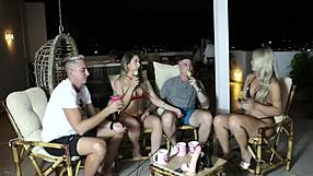 elo cardone and victor mustang explore wild fetish in brazilian swingers compilation.