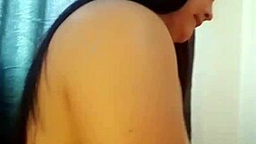 Beautiful tattooed girl sucking and jerking like a horny slut.