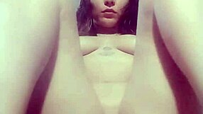 hey, check out this colombian milf masturbating in the shower