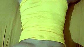 Hot Girl in Tight Dress Fucks Until Cumshot