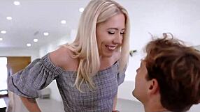 stepbrother fucks stepsister in front of friend