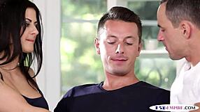 i got assfucked by bisexual hunk, jerked off in trio cumshot