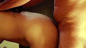 Rose witch bent over for hardcore doggystyle fucking