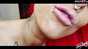 How Close Can You Get to Anni Angel's German Pussy During Solo Play?