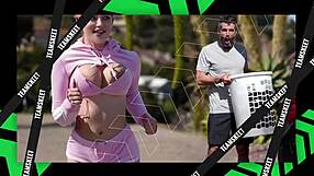 stepson tricks cougar stepmom into hardcore doggystyle