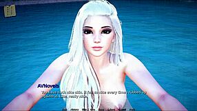 Exploring polyturnon 5 in a cute 3d anime world with sexy hentai elements