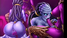 Dialogic Complete gameplay, slutcraft part 38, bound whore craves cumshot