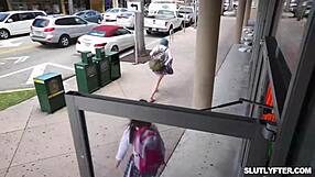 Sexy Curly-Haired Willow Ryder Caught Shoplifting by Officer Tommy Gunn for Strip Search