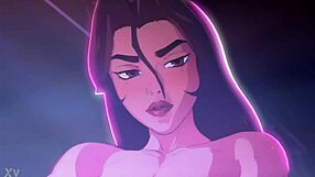 Damn, that's so exciting in public outdoor cartoon