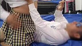 Mexican Student Fucks Teacher For Better Grade, Loves His Athletic Body And Big Cock