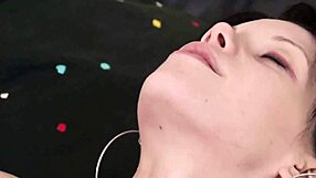 first porn of brunette slut masturbates her pussy to enjoy