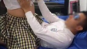 Mexican Student Fucks Teacher For Better Grade, Loves His Athletic Body And Big Cock