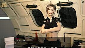 Tales From The Unending Void: Curvy Mature Anime Babe In Seductive Outfit