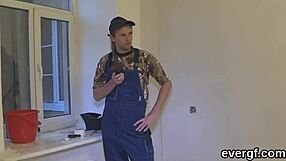 Broke Dude Lets Slutty Friend Ride His Ex-Girlfriend For Hard Cash.