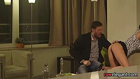 Eurobabe's Classy DP Turns into Wild Facial