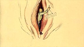 Hey, check out this cool vintage erotic illustration style.