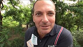 dirty blonde craves cum all over her tight ass