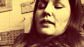 Vintage british secretary in london company office