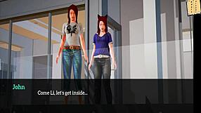 My new family engages in erotic 3d anime sex