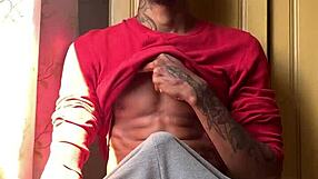 ebony jerks oberon off